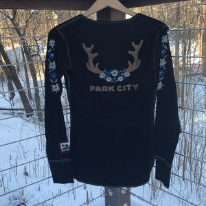 AlpnRock Park City Henley size M